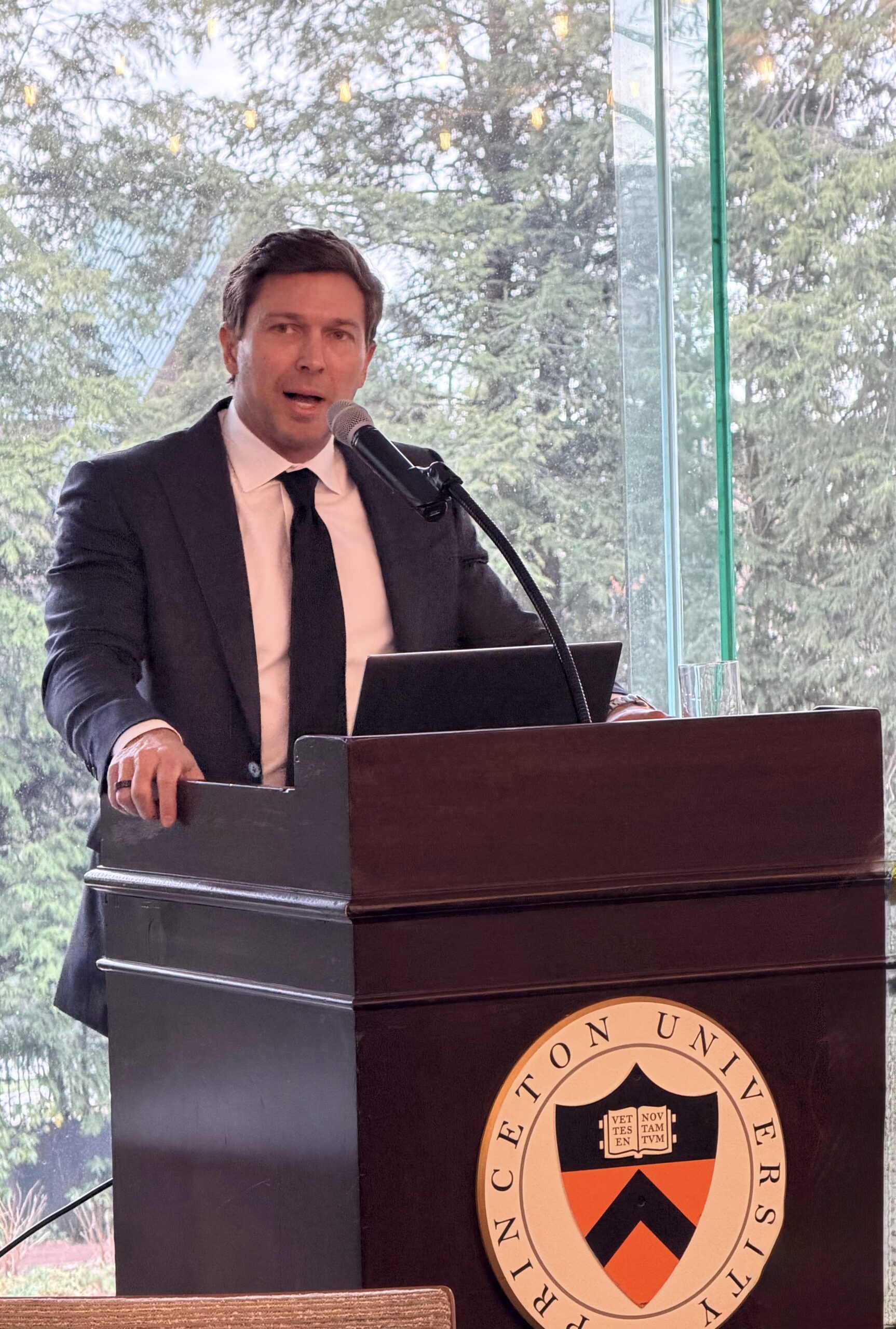 Justin Magnuson at Princeton Symposium